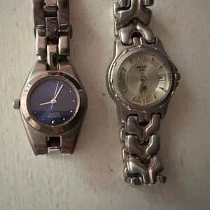 Citizen and Relic Silver Watches